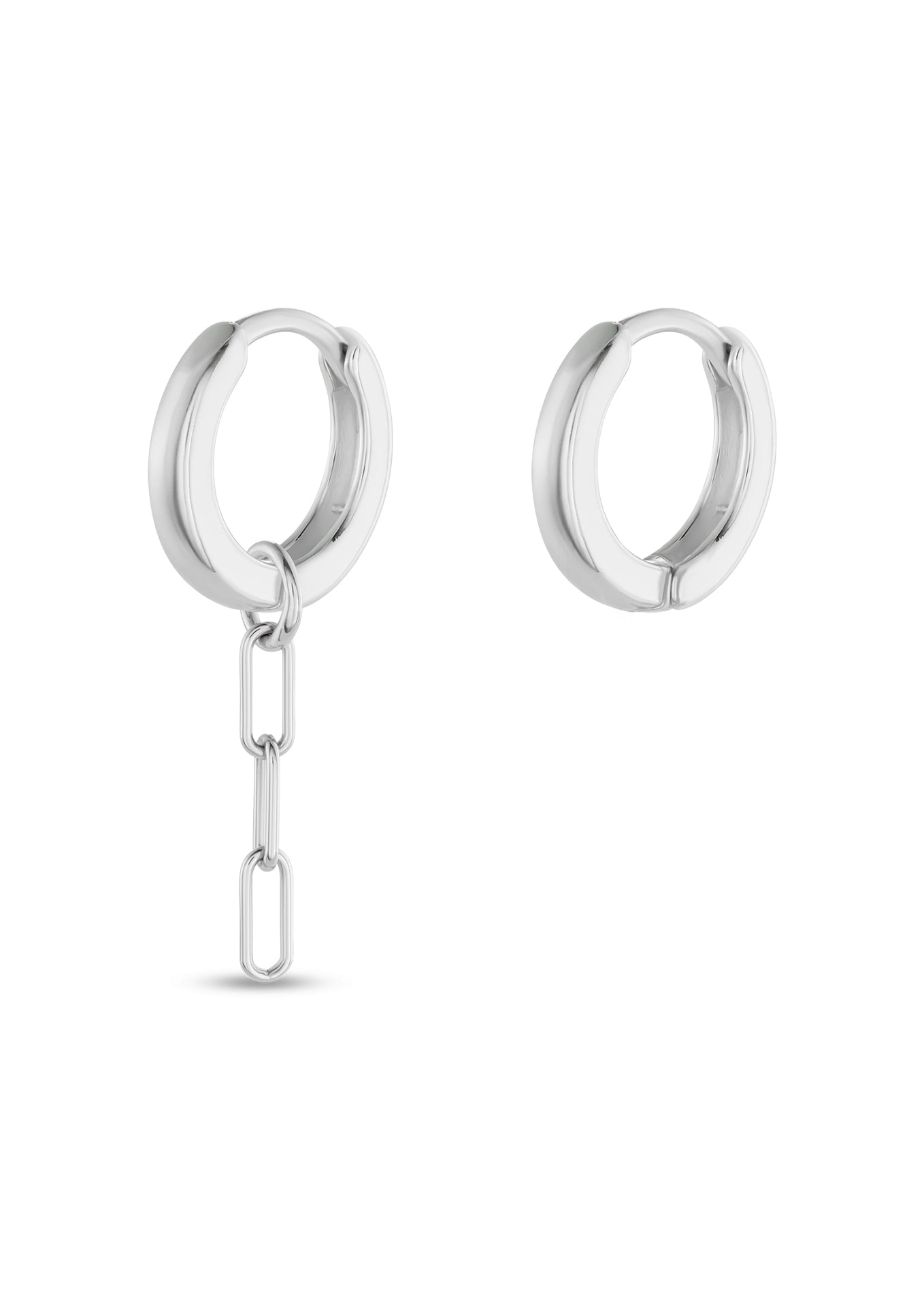 NM Brooklyn 3 Links Charm in Silver