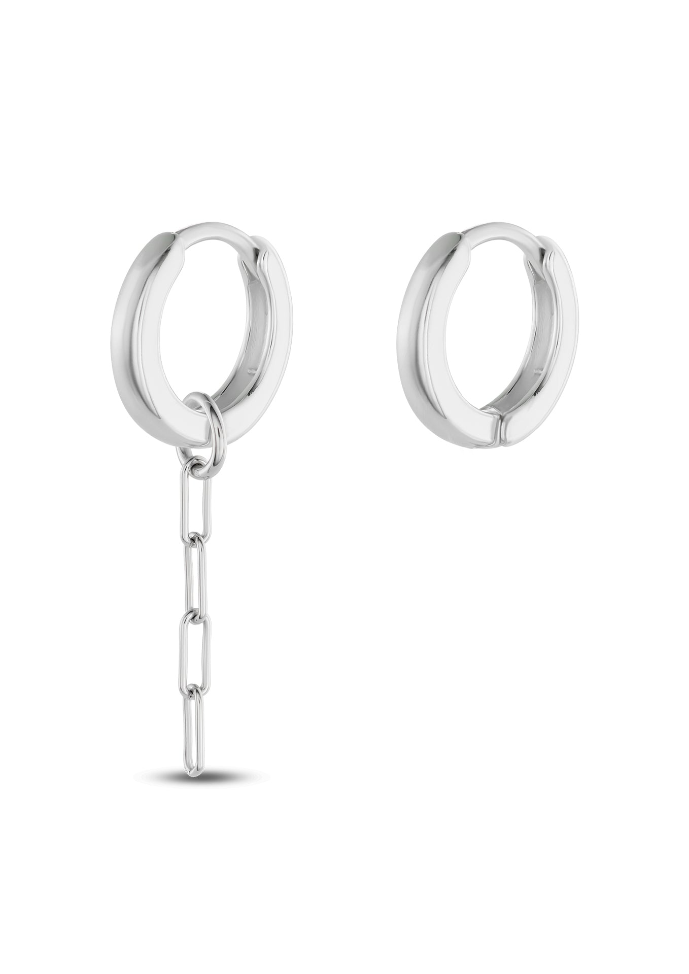 NM Brooklyn 4 Links Charm in Silver