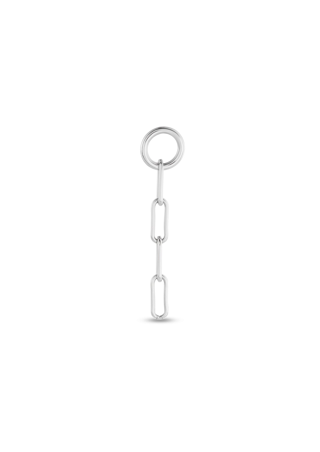 NM Brooklyn 4 Links Charm in Sterling Silver