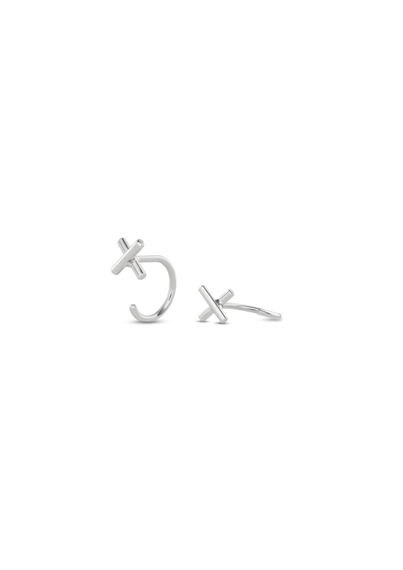 NM El Dorado Huggie Earrings in Sterling Silver