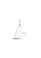 NM Paris Heartbeat Charm In Sterling Silver