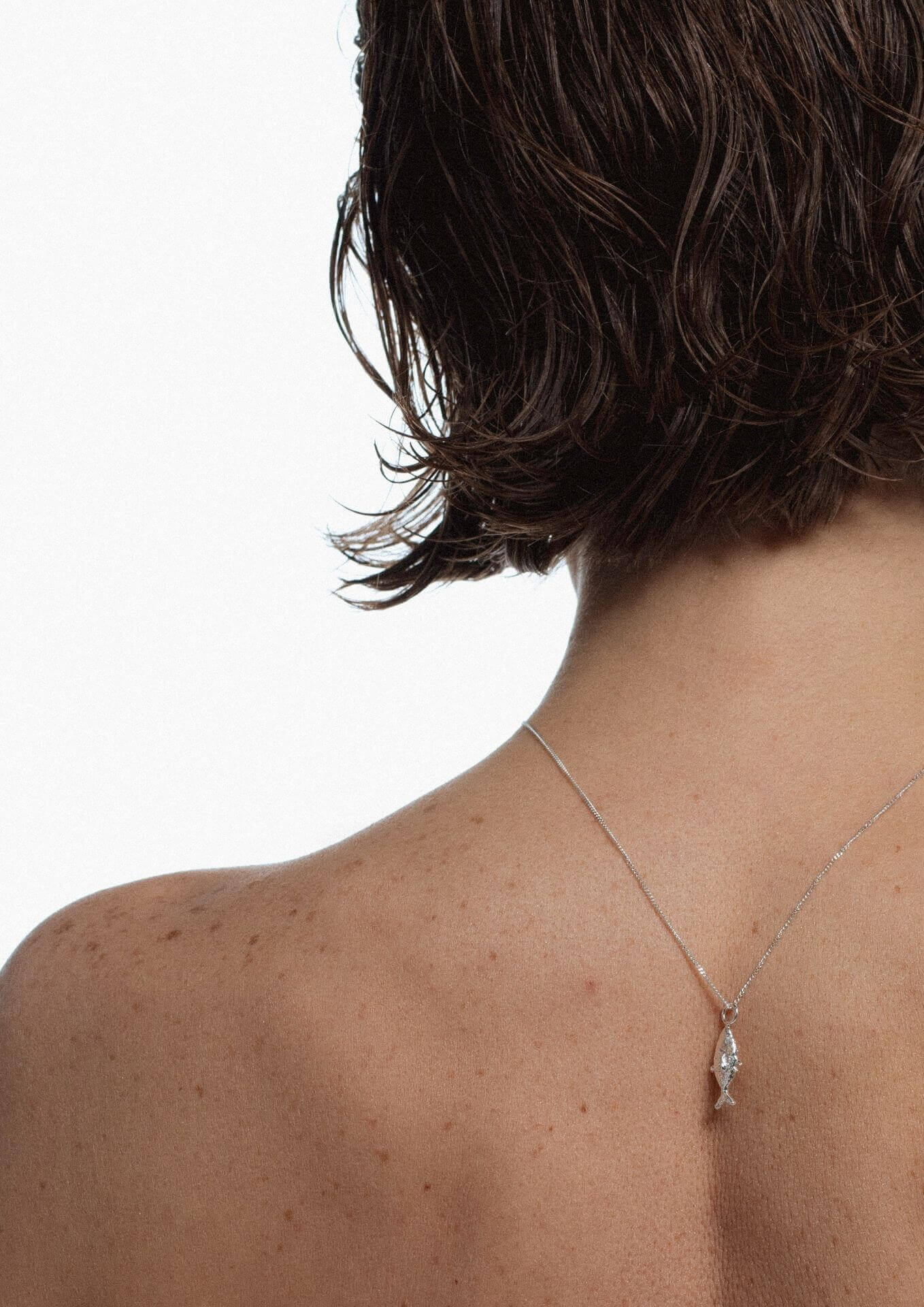 No More accessories Sea Bass Necklace Silver