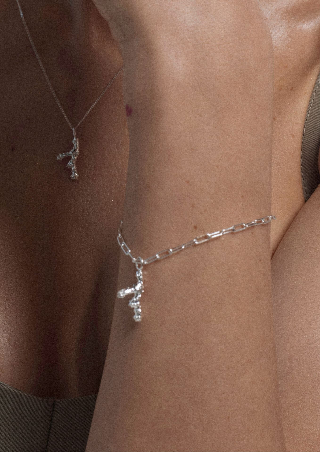 NO MORE accessories Sea Coral Bracelet in Silver