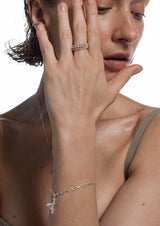 NO MORE accessories Sea Coral Bracelet in Silver