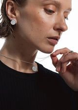 No More accessories Sea Snail Necklace Silver