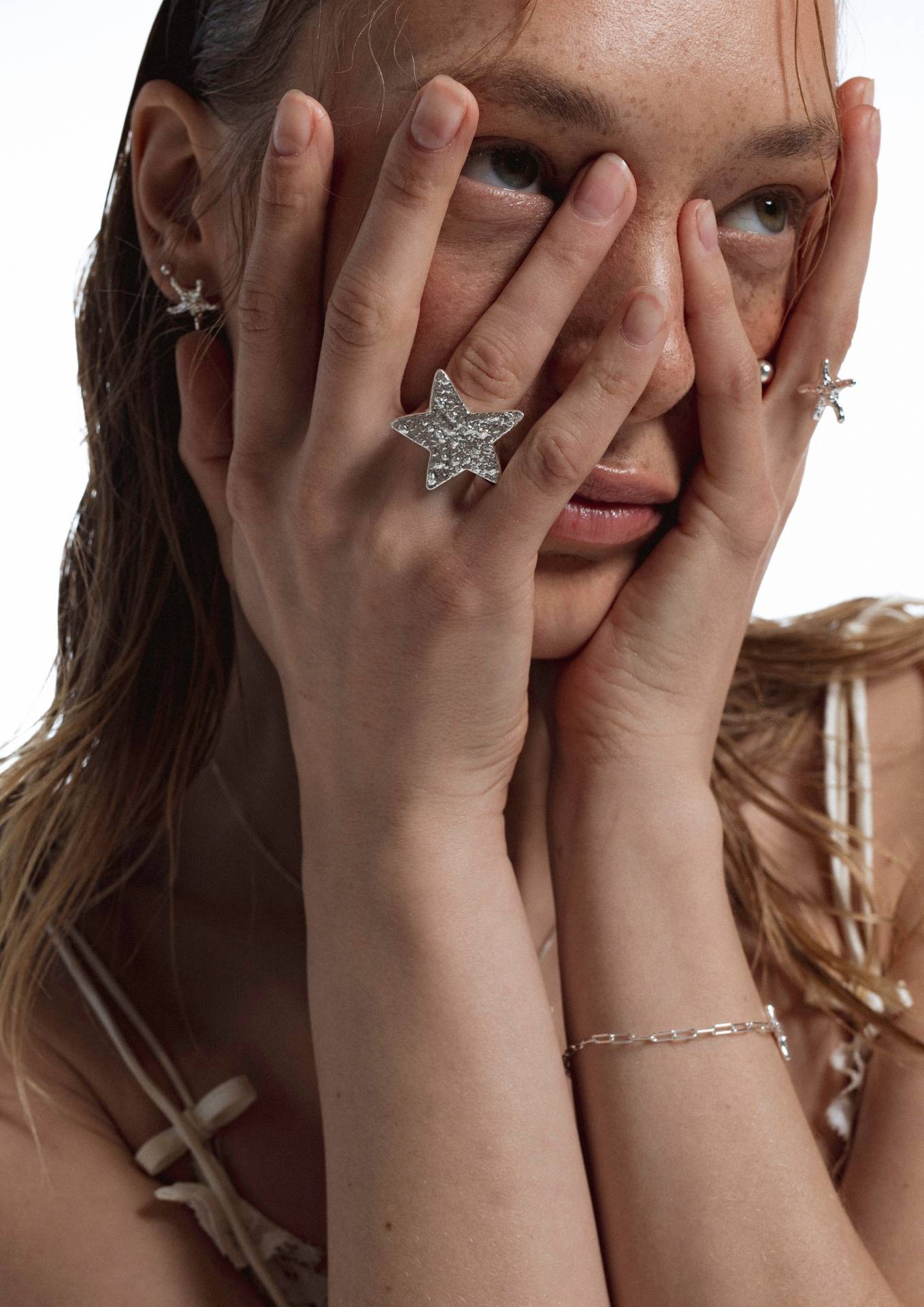 NO MORE accessories Sea Star Ring in Silver
