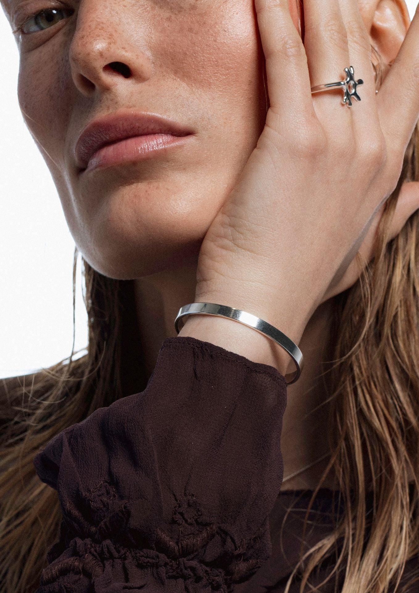 NO MORE accessories Still Bracelet in Silver