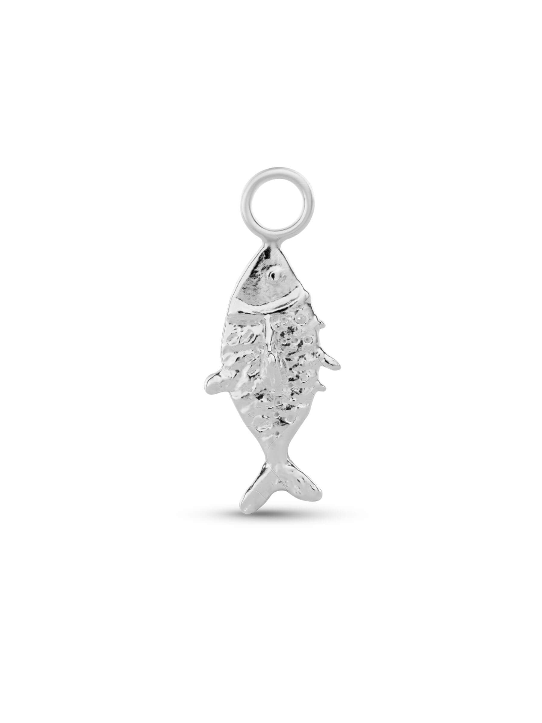 NO MORE ACCESSORIES Sea Bass Charm in Sterling Silver