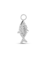 NO MORE ACCESSORIES Sea Bass Charm in Sterling Silver