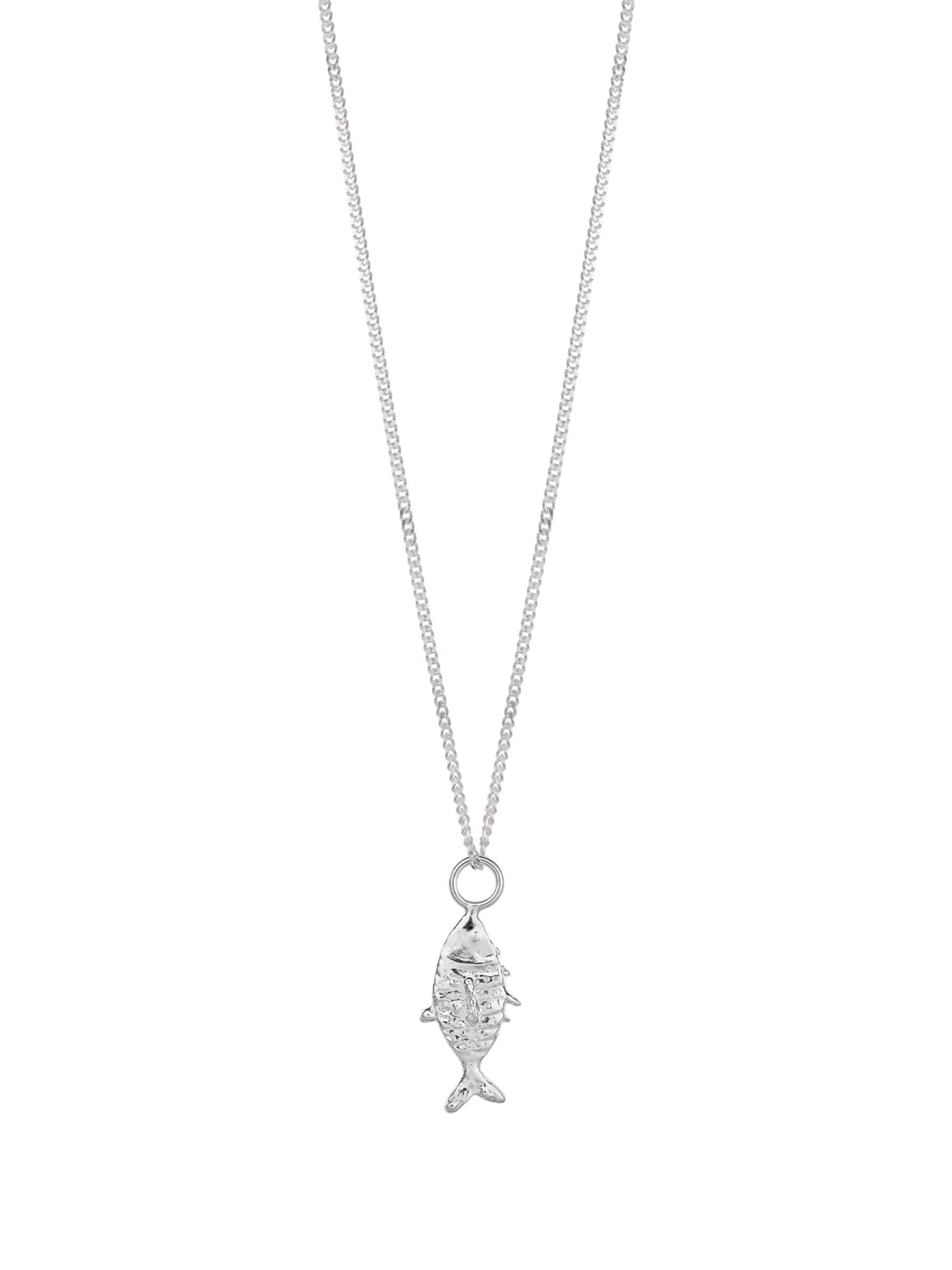 NO MORE ACCESSORIES Sea Bass Necklace Silver