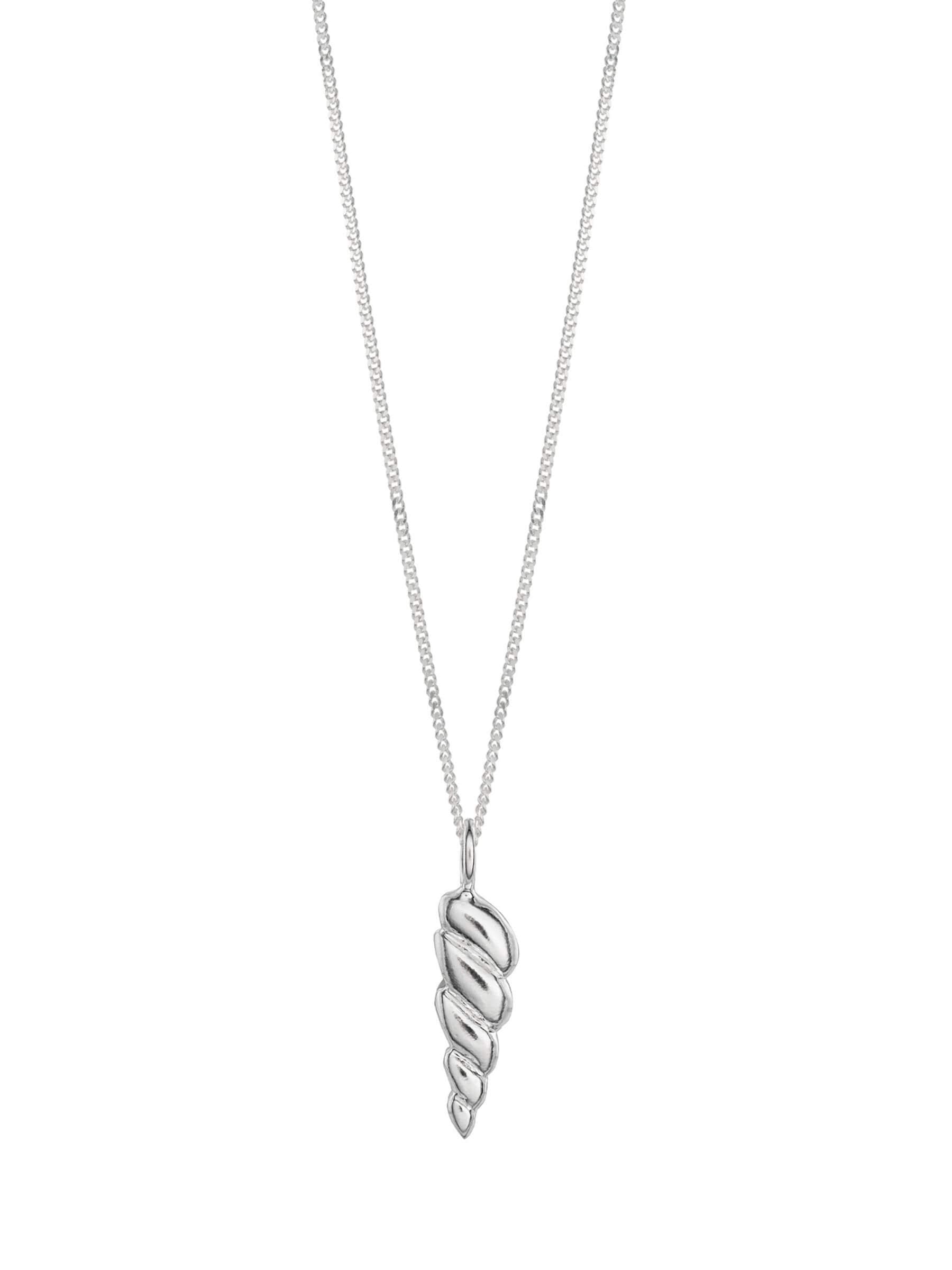 NO MORE ACCESSORIES Sea Horn Necklace Silver