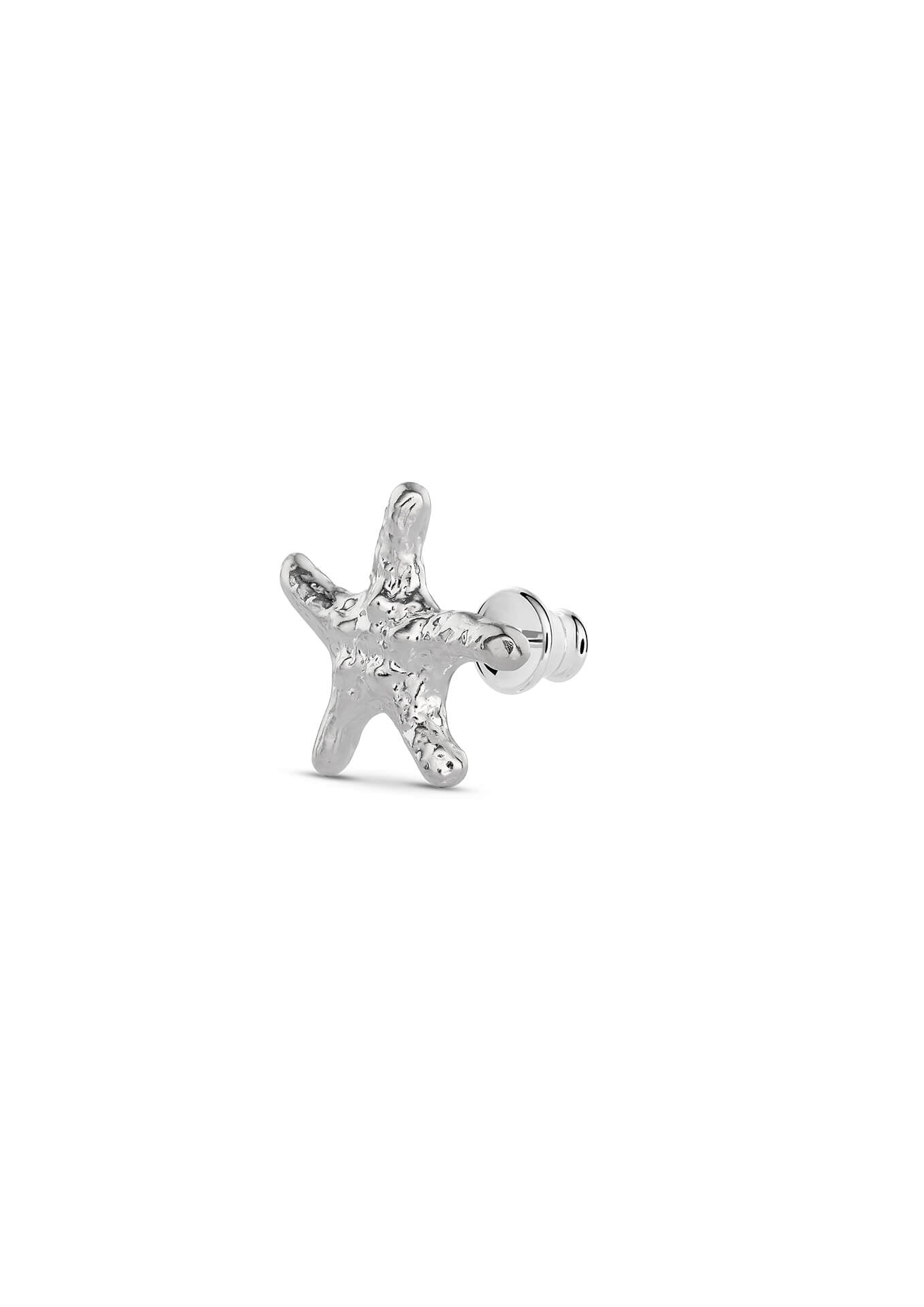 NO MORE ACCESSORIES Sea Star Earrings in Sterling Silver