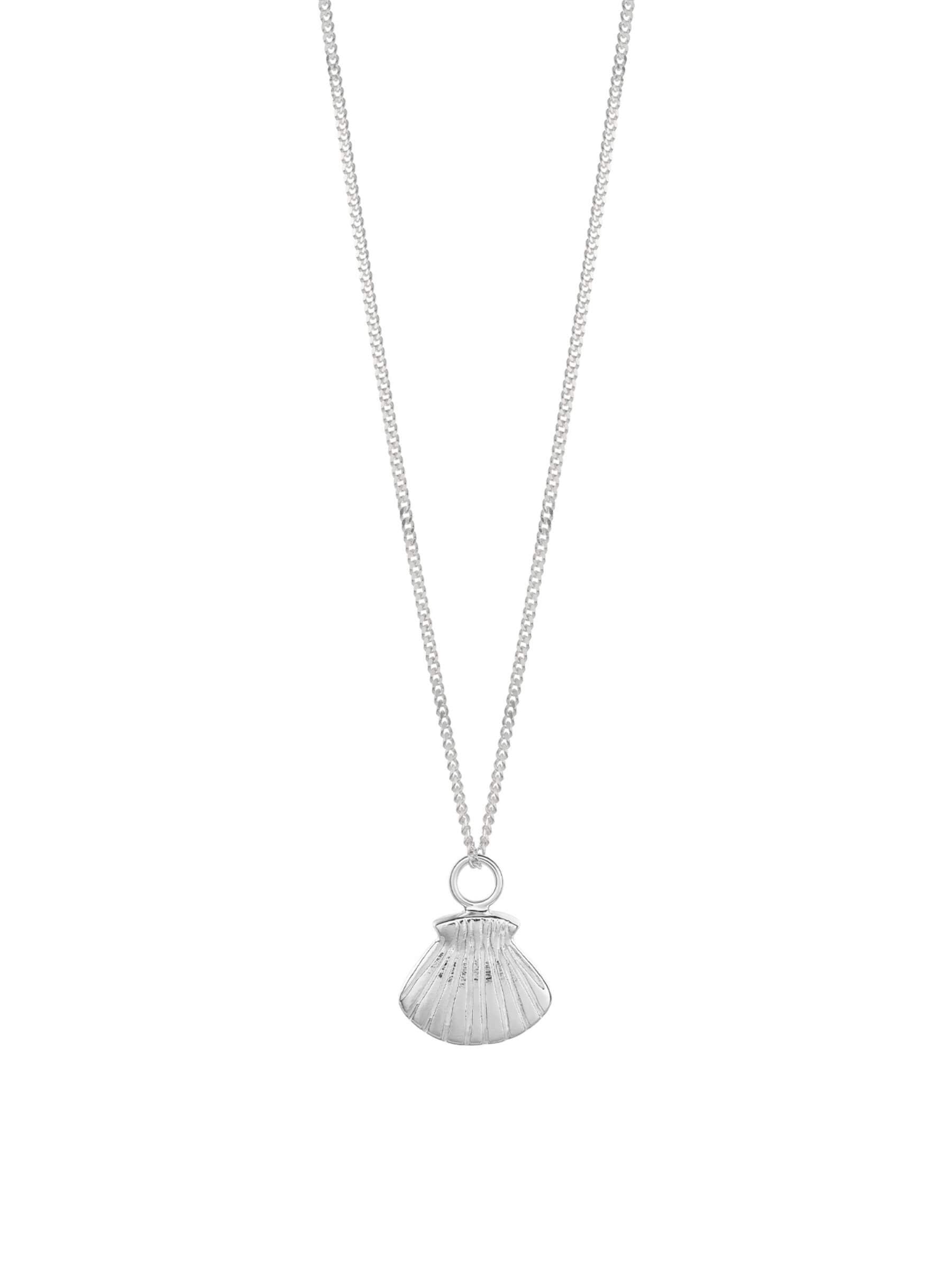 NO MORE ACCESSORIES Sea Shell Necklace in Sterling Silver