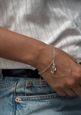 NO MORE accessories Sea Horse Bracelet Silver