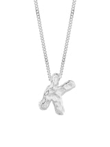 no more accessories letter k necklace