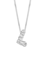 no more accessories letter l necklace