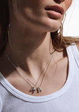 no more accessories letter necklace