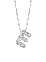 no more accessories letter e necklace