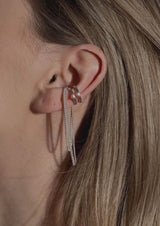 Revolve Ear Cuff Silver - NO MORE ACCESSORIES