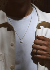Raw Necklace Silver - NO MORE ACCESSORIES