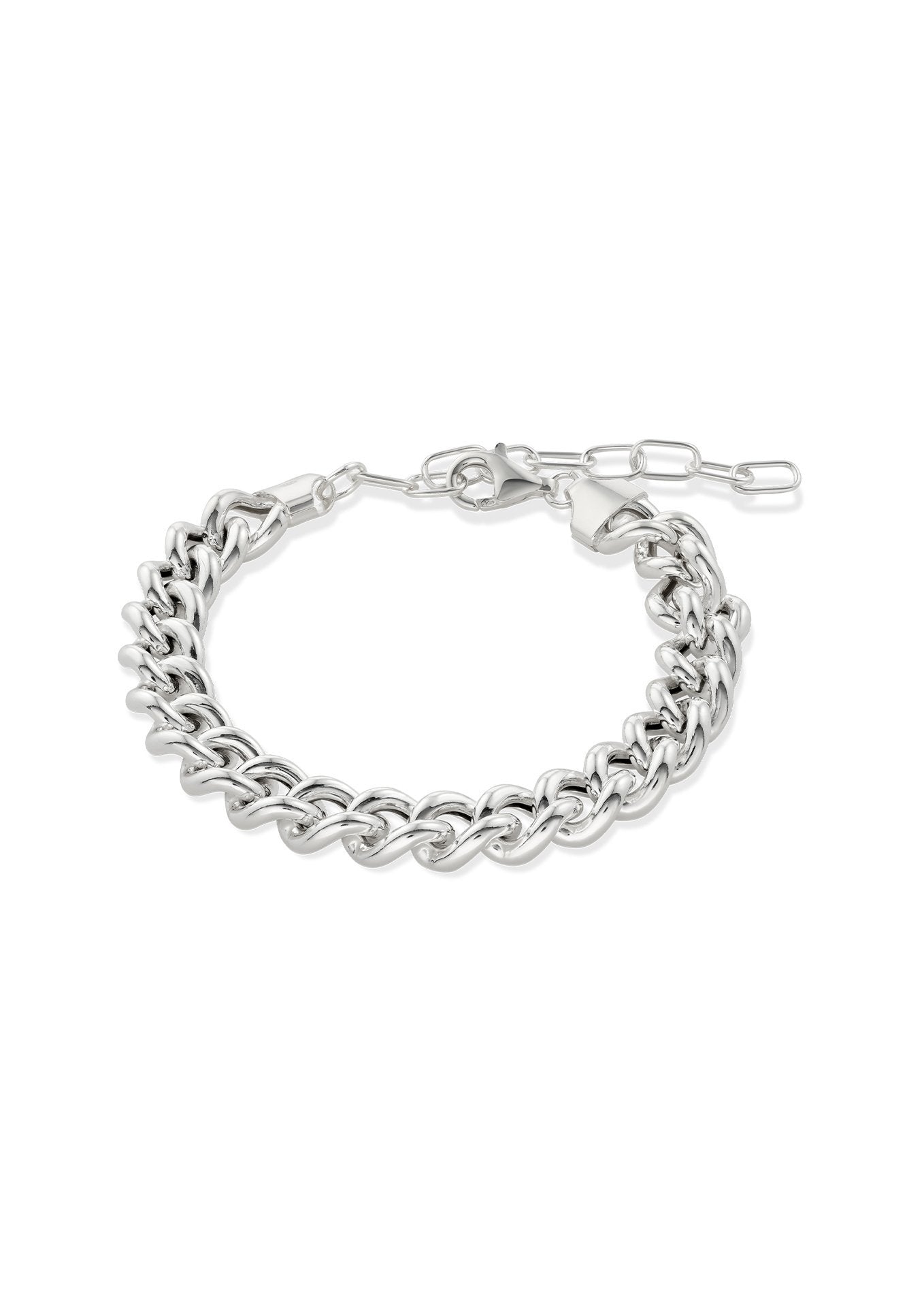 NO MORE Accessories Anchor Anklet in sterling silver