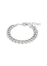 NO MORE Accessories Anchor Anklet in sterling silver