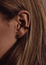 NO MORE accessories Big Bubble Earrings in sterling silver with gold plating