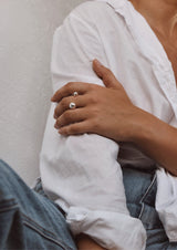 NO MORE accessories Big Bomb Multisize Ring in sterling silver