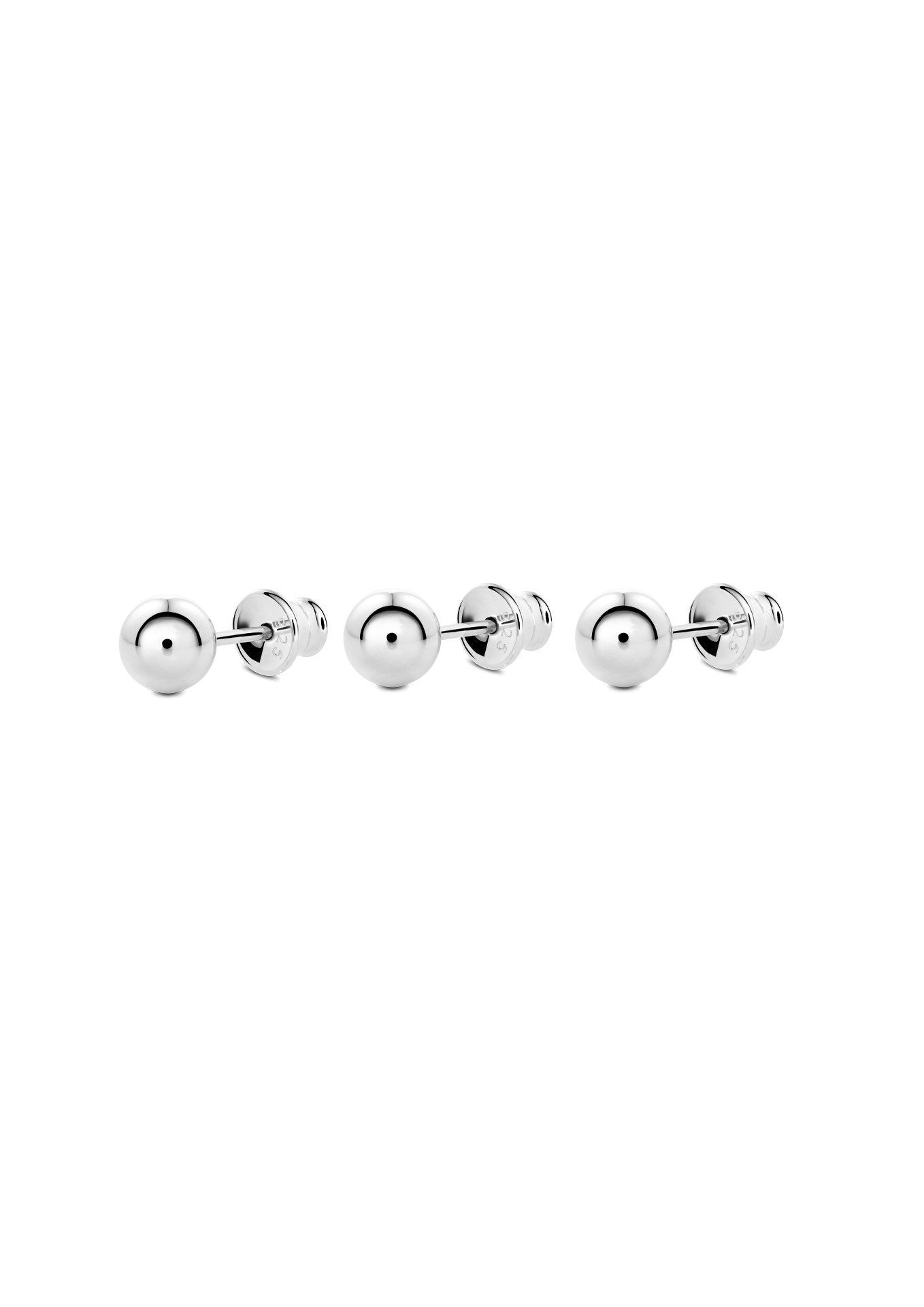 NO MORE accessories Big Bubble Earrings in sterling silver