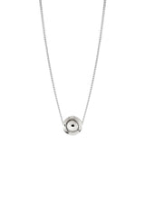 NO MORE accessories Bubble Necklace in sterling silver with sterling silver pendant