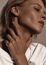 NO MORE accessories Chain Rings in sterling silver