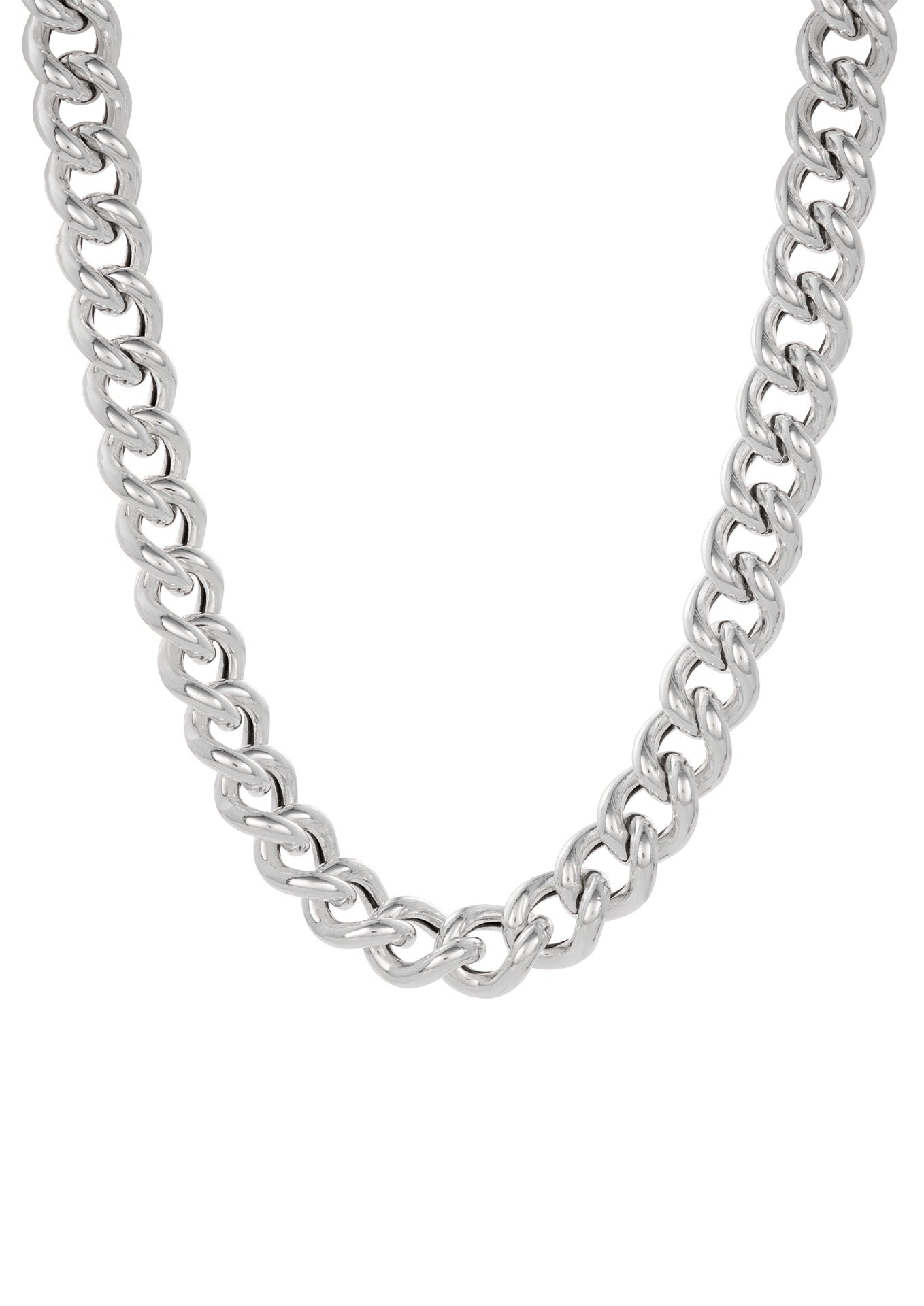 Chunky Necklace Silver - NO MORE ACCESSORIES