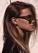 NO MORE accessories Dame Earrings in gold plated sterling silver