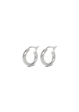 NO MORE accessories Ella Hoops in sterling silver