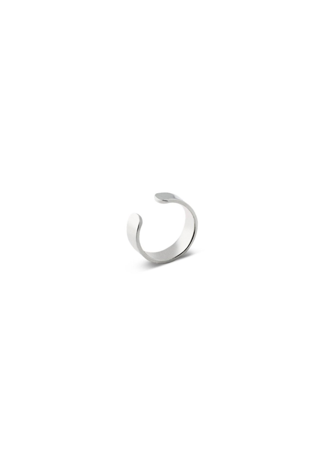 NO MORE accessories Flat Ear Cuff in sterling silver