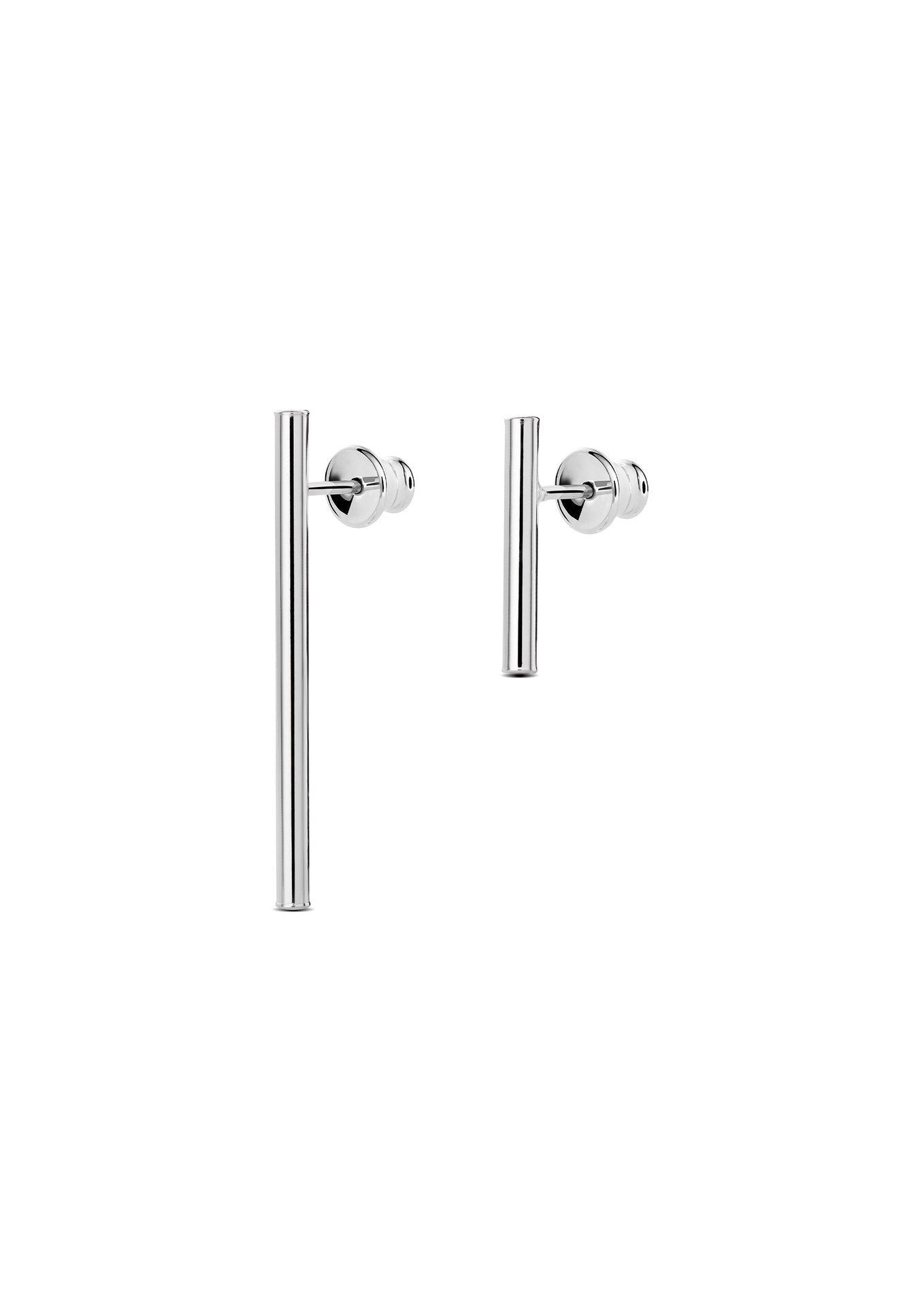 NO MORE accessories French Couple Earrings in sterling silver