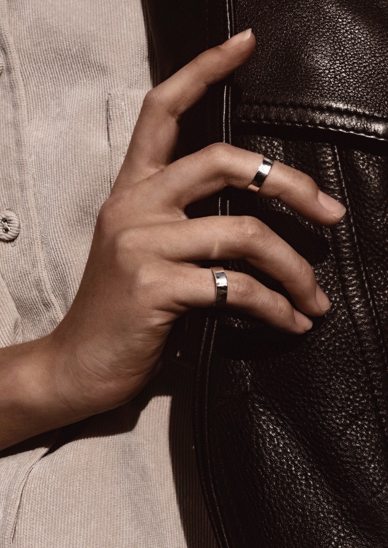 NO MORE accessories Lil' Buddy Ring in sterling silver