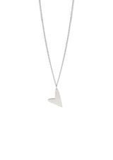 NO MORE accessories Love Necklace in sterling silver with sterling silver pendant