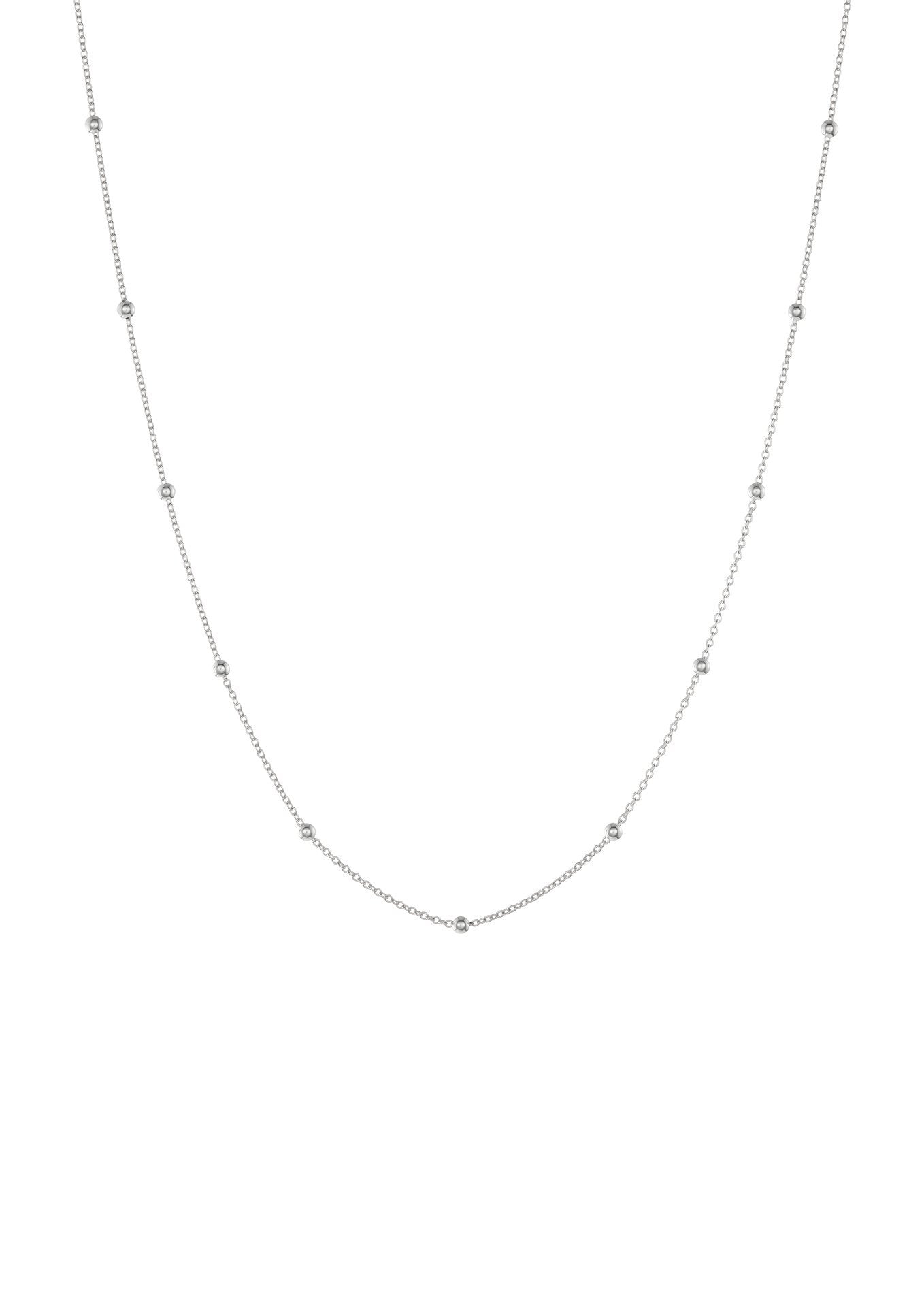 NO MORE accessories Mini Bubble Necklace in sterling silver