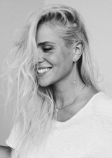 NO MORE accessories Mixed Bomb Swinger Earrings in sterling silver Edit alt text