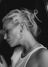 NO MORE accessories Flat Upper Ear Cuff in sterling silver