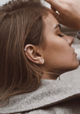 NO MORE accessories Flat Upper Ear Cuff in sterling silver
