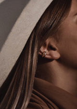 NO MORE accessories Line Ear Cuffs Rock'n Roll in Gold Plated Sterling Silver