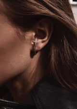 NO MORE accessories Radius Earring in Sterling Silver