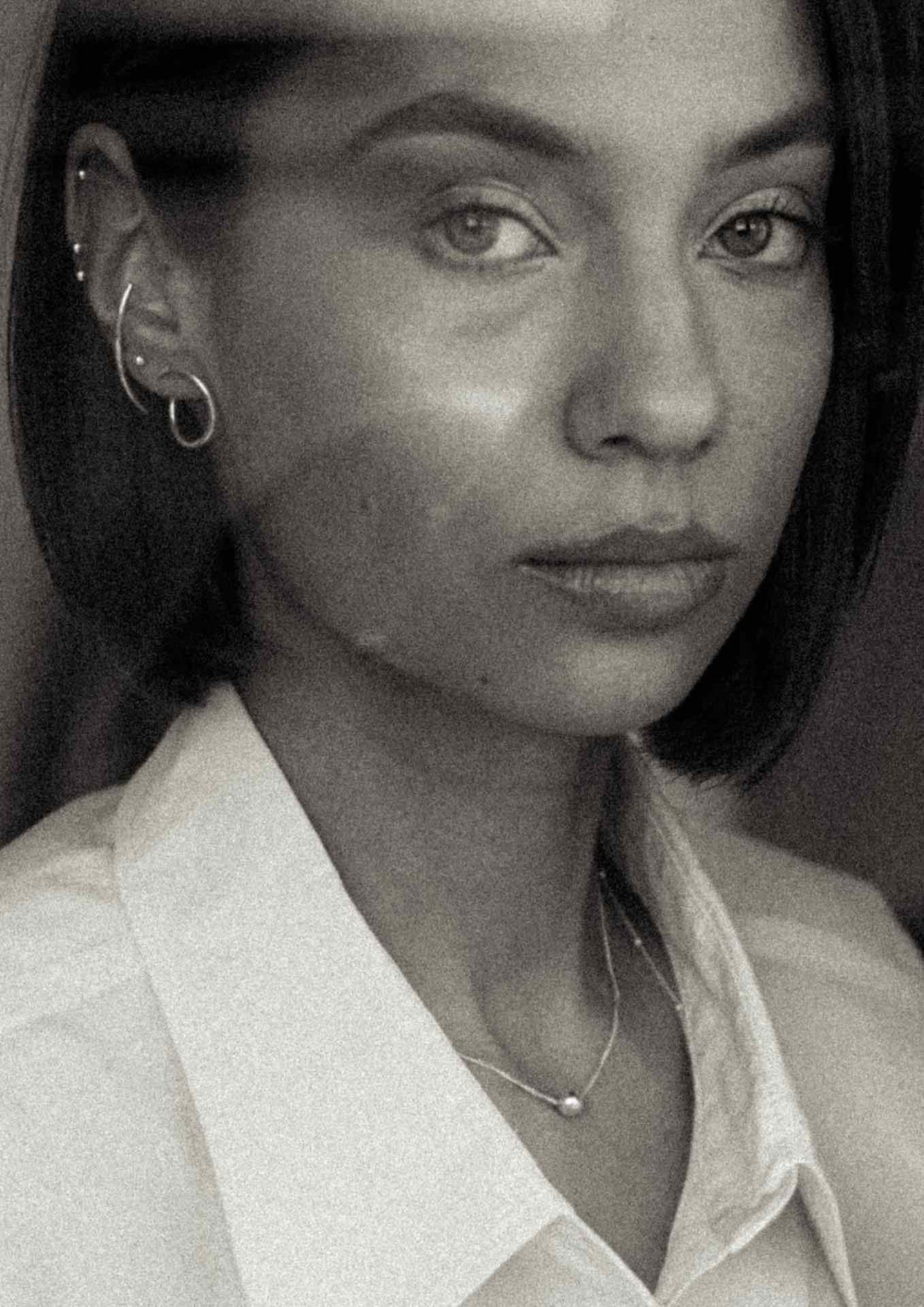 NO MORE accessories Radius Earring in Sterling Silver