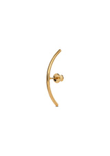 NO MORE accessories Radius Earring in Gold Plated Sterling Silver