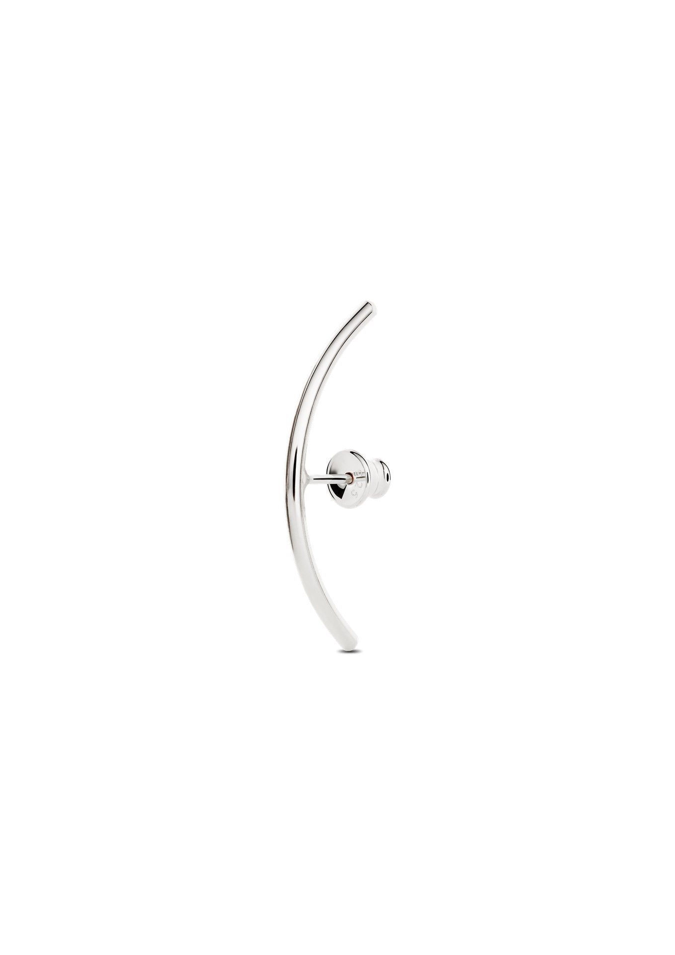 NO MORE accessories Radius Earring in Sterling Silver