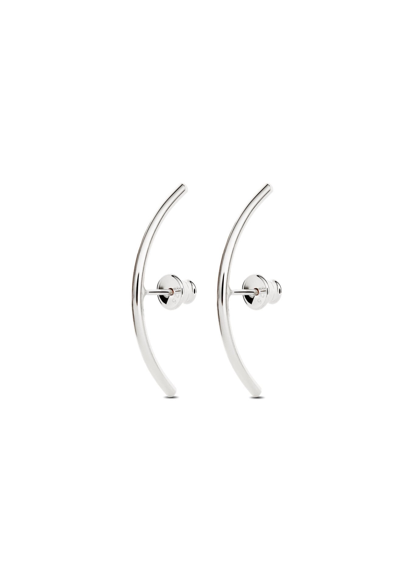 NO MORE accessories Radius Earring in Sterling Silver