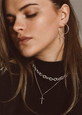 NO MORE accessories Saint Necklace in sterling silver