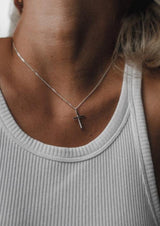 NO MORE accessories Saint Necklace in sterling silver